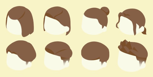 マイル交換で増えるクールな髪型